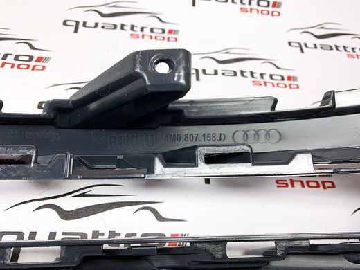 Повітропровід переднього бампера справа Audi Q7 4M 4M0807158D, 4M0 807 158 D фото