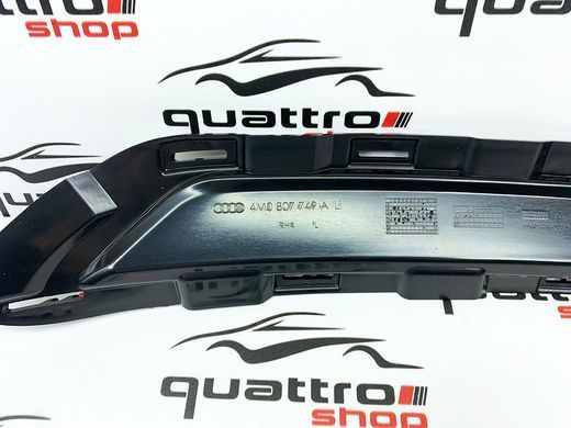 Крышка воздуховода переднего бампера слева Audi Q7 4M 4M0807749A, 4M0 807 749 A фото