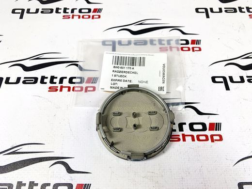 Ковпак колісний чорний глянець Audi 8W0601170A, 8W0 601 170 A фото