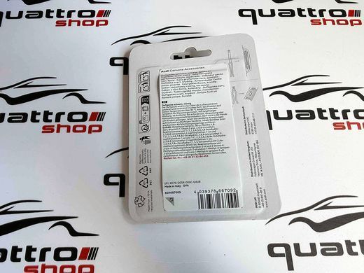 Освіжувач повітря "Гекон" чорний Audi 85H087009, 85H 087 009 фото